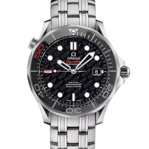 Seamaster Diver 300M "James Bond 50th Anniversary" SS Black Dial LIMITED