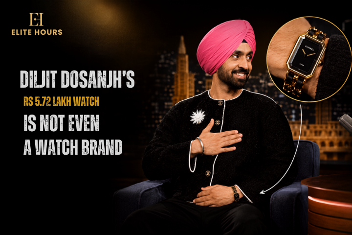 Diljit Dosanjh's Rs 5.72 Lakh Watch Is Not Even a Watch Brand