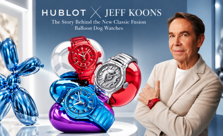 Hublot x Jeff Koons: The Story Behind the New Classic Fusion Balloon Dog Watches
