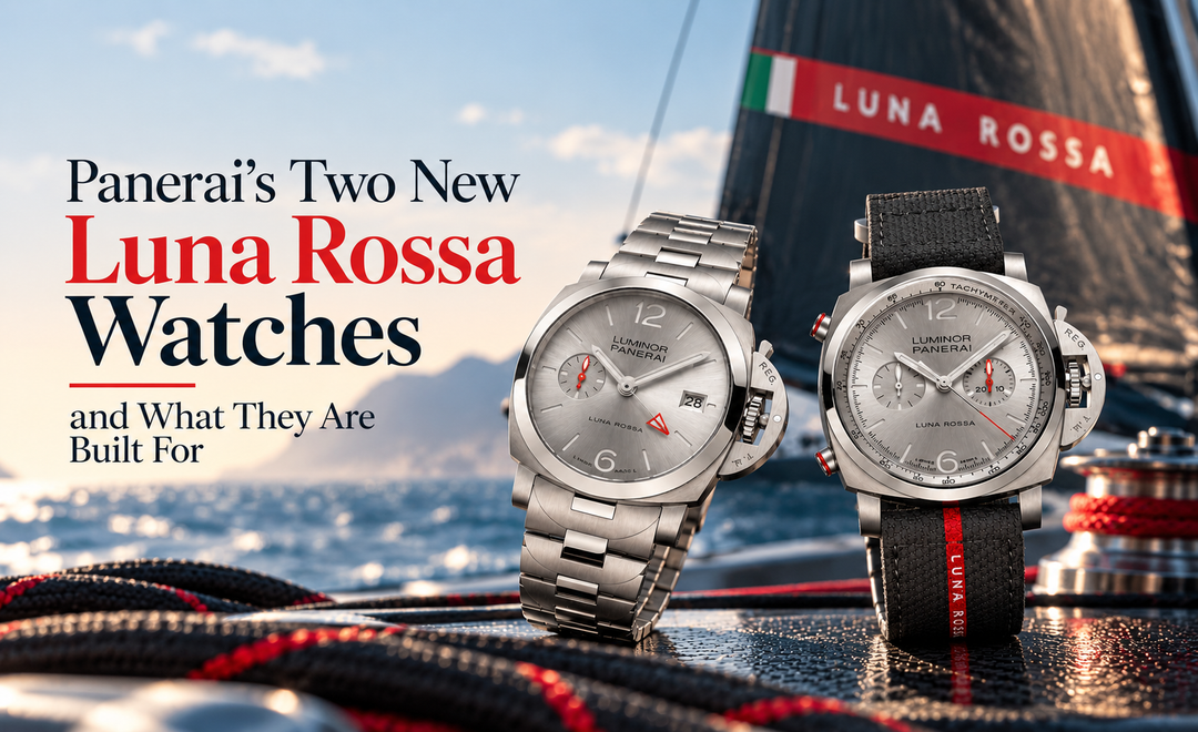 Panerai's Two New Luna Rossa Watches and What They Are Built For