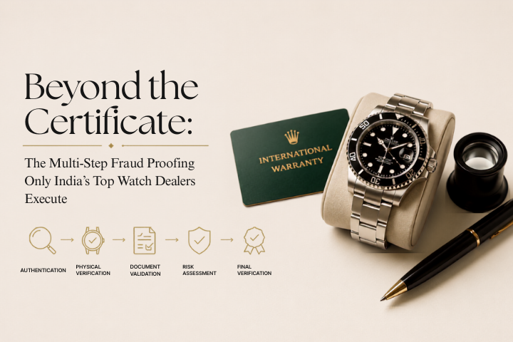 Beyond the Certificate: The Multi-Step Fraud Proofing Only India's Top Watch Dealers Execute