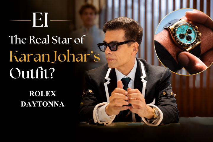 The Real Star of Karan Johar's Outfit? A Rs 1 Crore Rolex Daytona