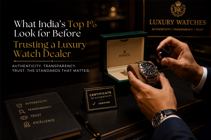 What India's Top 1% Look for Before Trusting a Luxury Watch Dealer