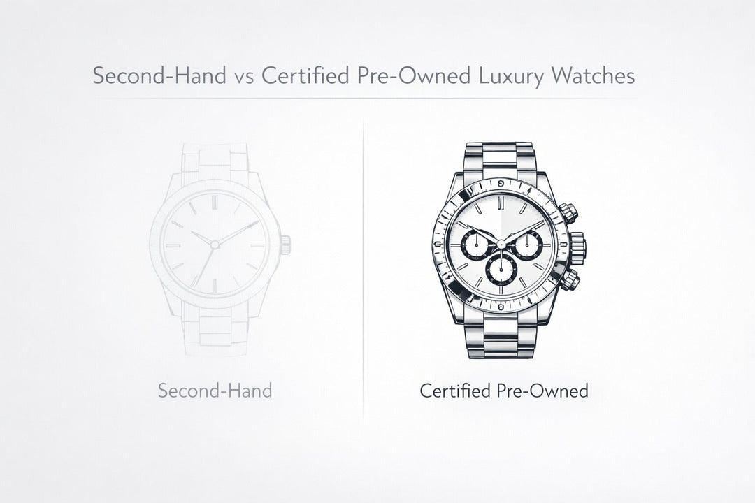 What Is the Difference Between Second-Hand and Certified Pre-Owned Luxury Watches?