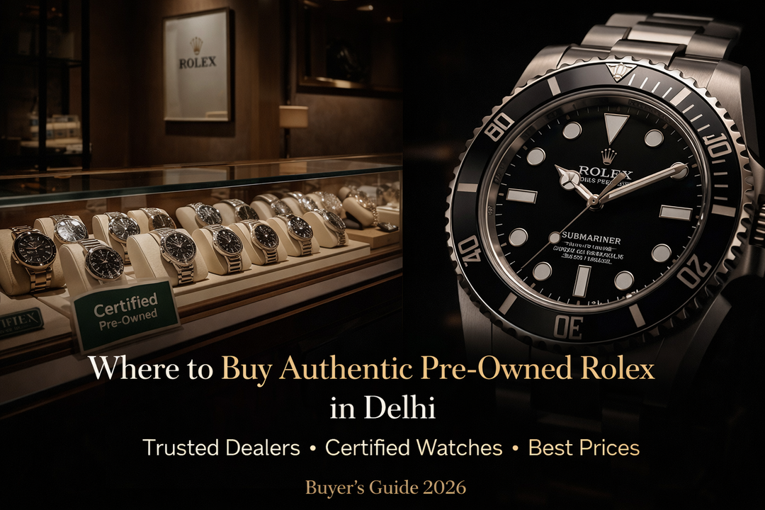 Where to Buy Authentic Pre-Owned Rolex in Delhi