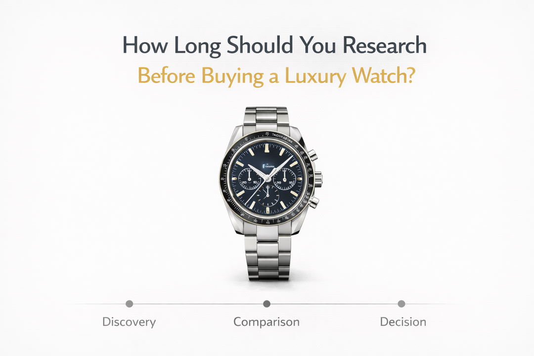 How Long Should You Research Before Buying a Luxury Watch?