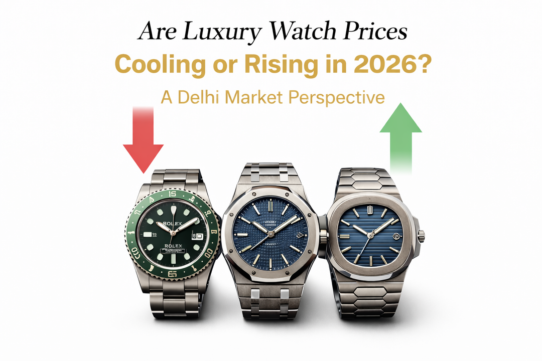 Are Luxury Watch Prices Cooling or Rising in 2026? A Delhi Market Perspective