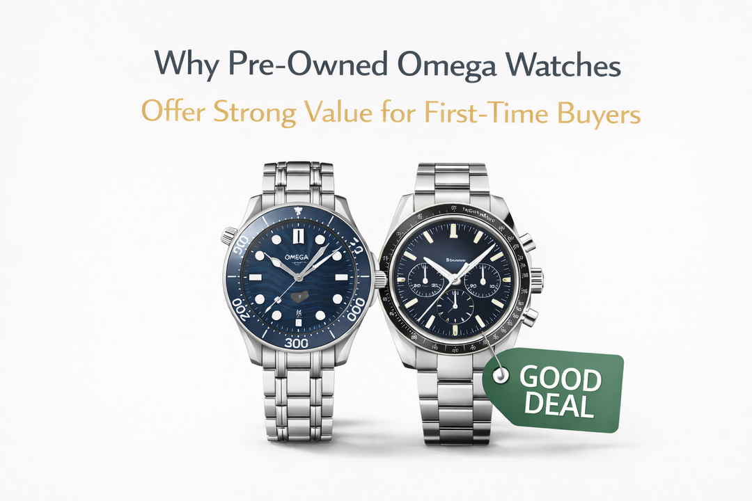 Why Pre-Owned Omega Watches Offer Strong Value for First-Time Buyers