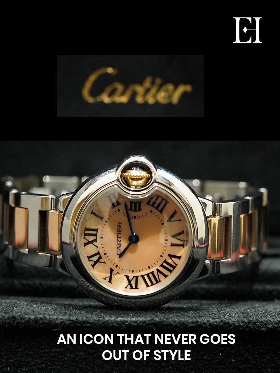 Ballon Bleu Steel Rose Gold