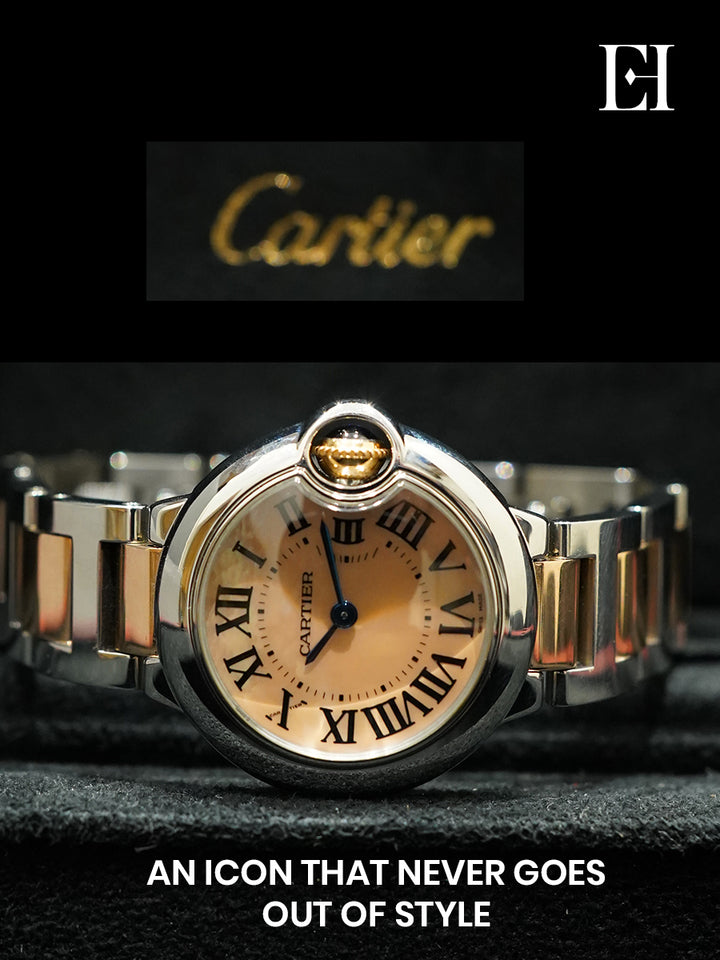 Ballon Bleu Steel Rose Gold