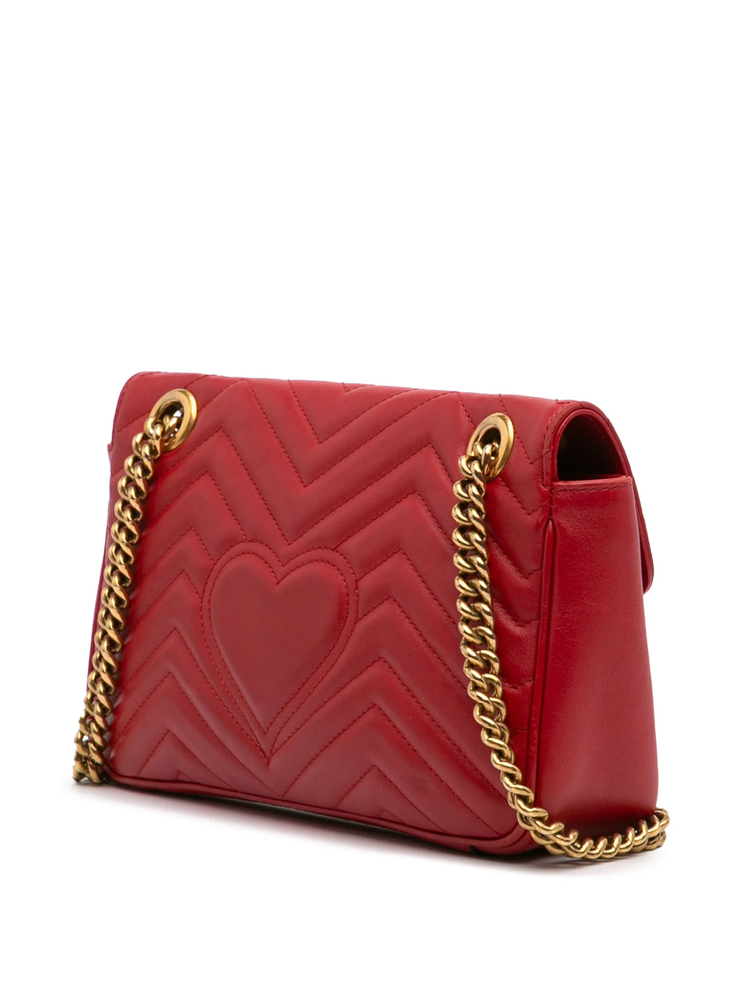 small GG Marmont Leather Matelase Flap crossbody bag