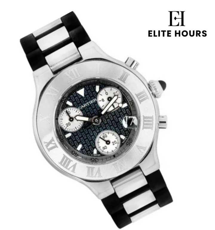 CARTIER NOS MUST 21 CHRONOGRAPH W10125U2